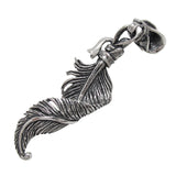 TWISTED FEATHER PENDANT