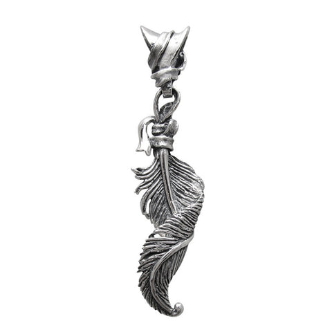 TWISTED FEATHER PENDANT
