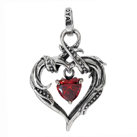 RHAPSODY HEART PENDANT w/ AMELIA HEART