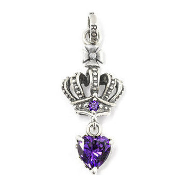 ROYAL SPIRIT CROWN PENDANT w/ AMELIA HEART