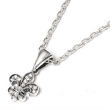 SERENDIPITY FLEUR DES LIS PENDANT w/ DIAMONDS