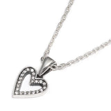 SERENDIPITY HEART PENDANT w/ DIAMONDS