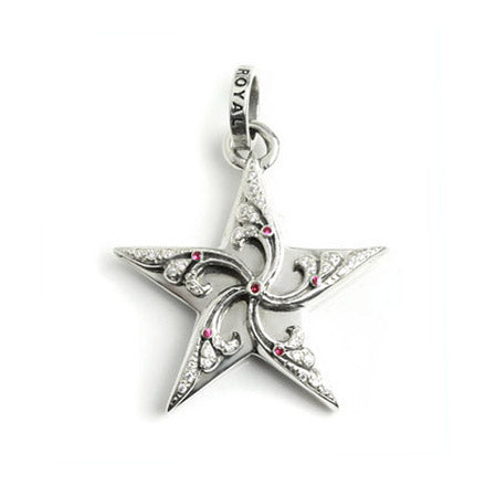 VINE STAR PENDANT w/ 6 CZS