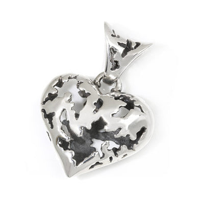 SHATTERED HEART PENDANT