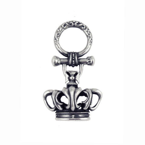 LUKE CROWN PENDANT w/ TOGGLE