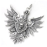 EAGLE CREST w/ SKULL PENDANT