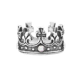 REGAL CROWN RING w/ PRECIOUS STONES