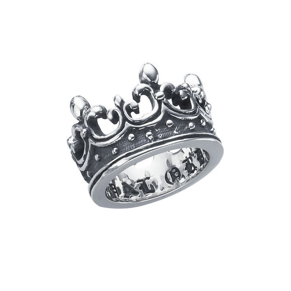 FLEUR DE LIS CROWN RING