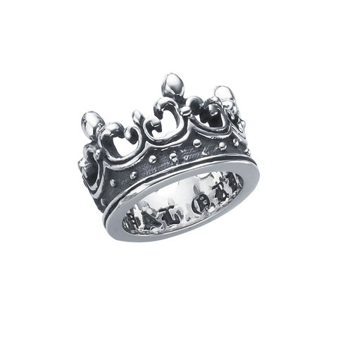 FLEUR DE LIS CROWN RING