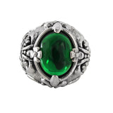 CROWN DOME RING w/ CZ
