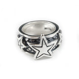 TRIPLE STAR RING