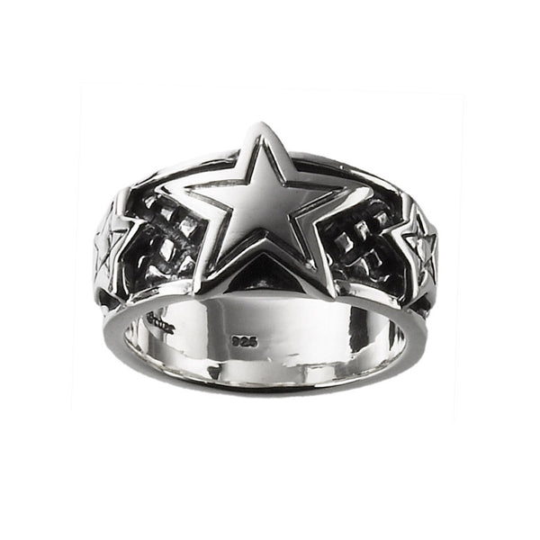 TRIPLE STAR RING