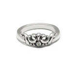 MARIE CROWN RING w/ PRECIOUS STONE