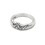 MARIE CROWN RING w/ PRECIOUS STONE