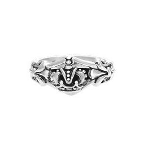 SCRIPTURE TINY CROWN RING