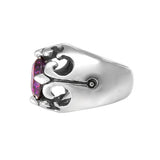 QUEEN ANN RING w/ CZ