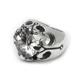 QUEEN ANN RING w/ CZ