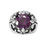 QUEEN ANN RING w/ CZ