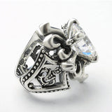 BEAU GESTE RING w/ CZ