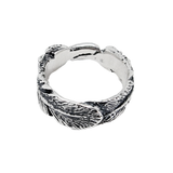 FEATHER DUET RING