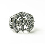 HORSESHOE RING w/ CZs