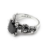 ANTOINETTE OVAL RING w/ CZ