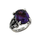 LARGE ANTOINETTE ROUND RING w/ CZ