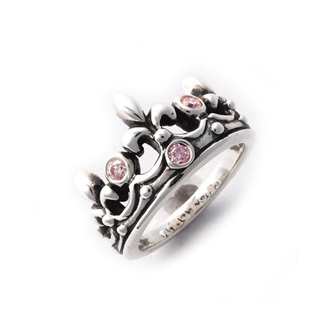 TIARA RING w/ CZs