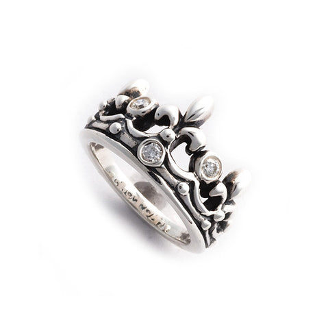TIARA RING w/ DIAMONDS