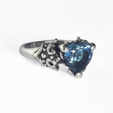 AMELIA HEART RING w/ CZ