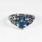 AMELIA HEART RING w/ CZ