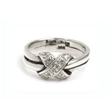 EMBRACE RING w/ PAVÉ CZ