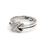 EMBRACE RING w/ PAVÉ CZ