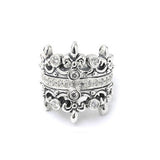 DOUBLE TIARA RING ALL DIAMONDS