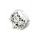 DOUBLE TIARA RING ALL DIAMONDS