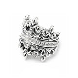 DOUBLE TIARA RING ALL DIAMONDS