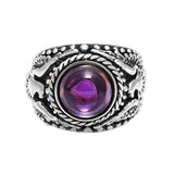 EAGLE CREST RING w/ CZ