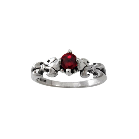 TINY VAMP RING w/ CZ