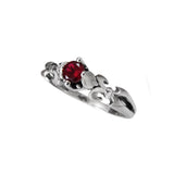 TINY VAMP RING w/ CZ