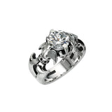 VAMP RING w/ CZ