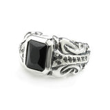 OBSESSION RING w/ CZ & PAVÉ CZ