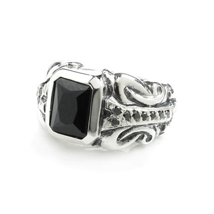 OBSESSION RING w/ CZ & PAVÉ CZ