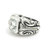 OBSESSION RING w/ CZ & PAVÉ CZ