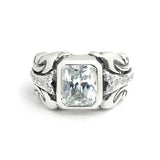 OBSESSION RING w/ CZ & PAVÉ CZ