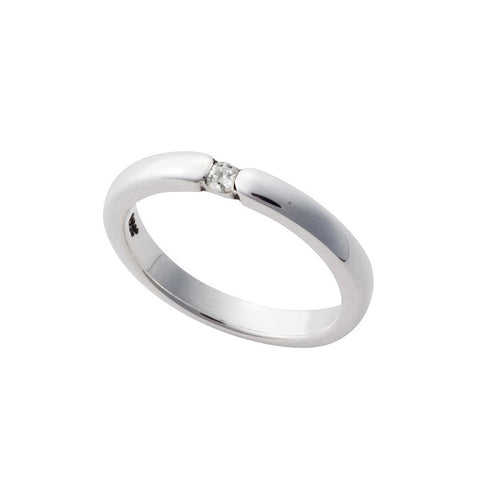 HALO RING w/ PRECIOUS STONE