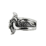 CITADEL FLEUR DE LIS RING w/ CZ