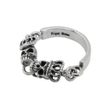 SKULLS w/ CROWNS BAND