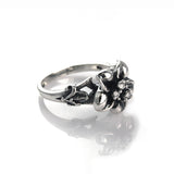 HAWAIIAN DREAM PLUMERIA RING w/ CZ