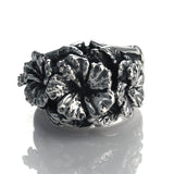 MAUI TRIPLE HIBISCUS RING