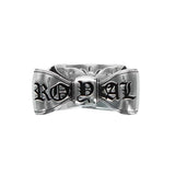 SMOOTH LOGO BOW RING
